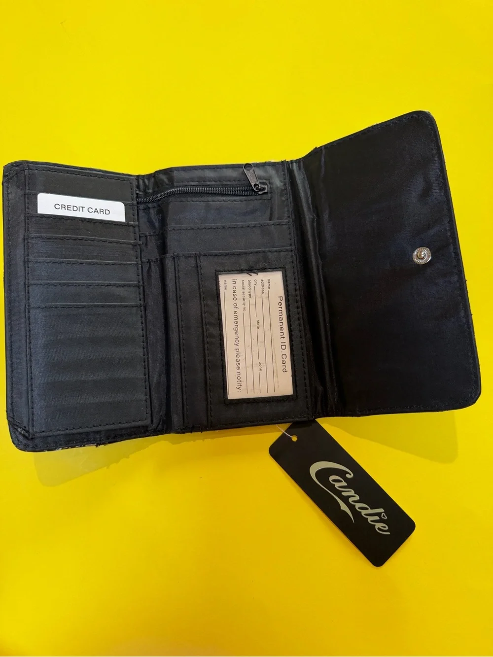 Patchwork Patent Clutch Wallet - Multicolor& accessories